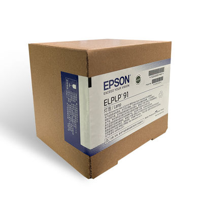 Suitable for the Epson ELPLP91 projector lamp; compatible with the 696Ui, 697Ui, 1450Ui, 1460Ui, EB 1440ui, and 1460ui projector models