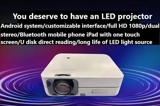 cine de 1920*1080dpi WIFI LCD Android Mini Portable Projectors For Hotel